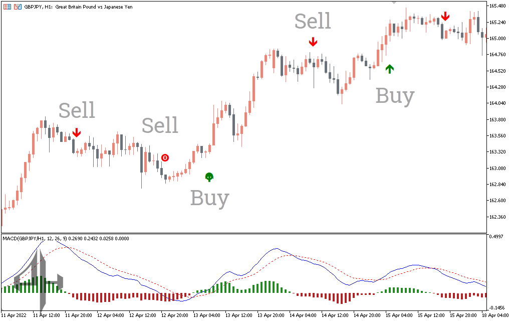 MACD True Alerts Indicator 