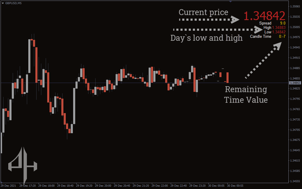 Pip Counter Indicator